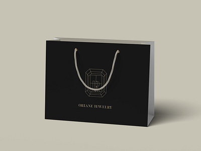 ORIANE JEWELRY adobe illustrator brand identity branding design graphic design logo packaging