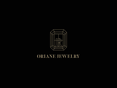 ORIANE Jewelry adobe illustrator brand identity branding design graphic design jewelry logo logo design