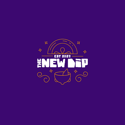 The New Dip behance branding design designinspiration dribbble graphicdesign illustration jensendesignco logo logodesign typography ui ux vector