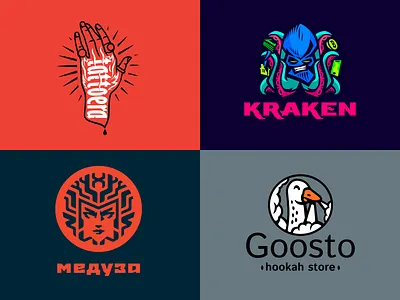 Logofolio 2020-2021 / Behance brand branding identity letter lettering logo logotype monogram