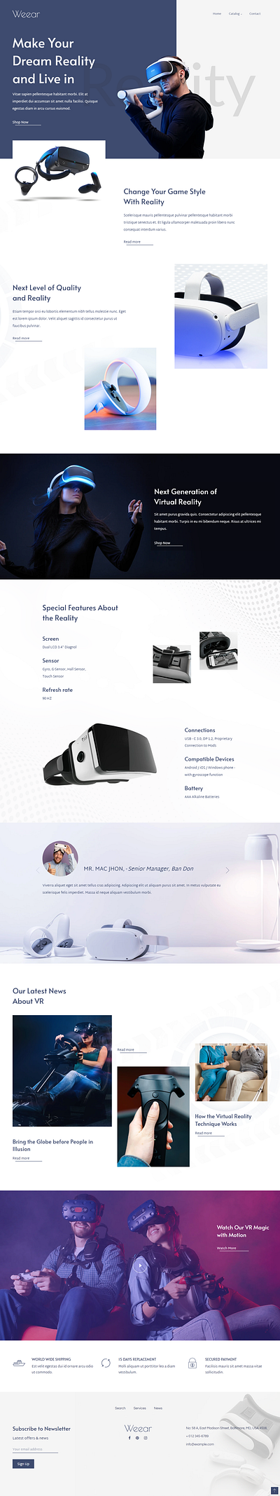 Boom-Virtual Reality Shopify Theme design ecommerce responsive shopify theme theme web design webdesign webdeveloper website website design