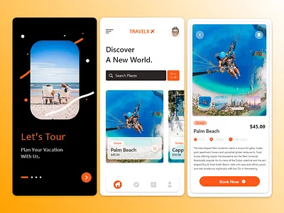 TRAVELX app branding design icon illustration logo tour touring tours travel travelling typography ui ux vacation vector