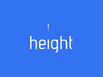 HEIGHT logo idea awesome beautifullogo design graphic design height high icon illustration inspirationslogo lettering logo logoconcept logoexcellent logoideas minimal