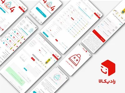Radykala app design responsive ui ux website