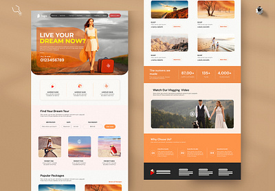 Travel Agency Email Newsletter PSD Template travel