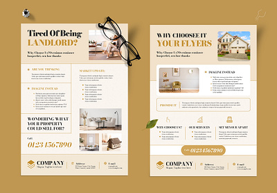 Absentee Owner ship Flyer Templates property