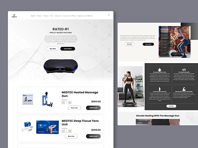 VibraTec- Figma Website Design & Development using Shopify figma frontend development graphic design interaction design interface design shopify shopify development ui ui design uiux design website design website development