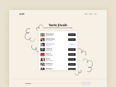 People branding product design ui ux web application