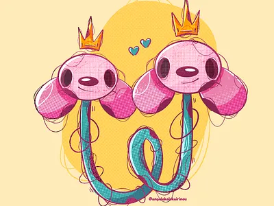 Twins characterdesign illustration