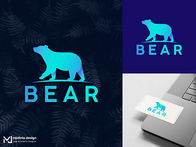 Bear Logo Design | Animal logo animal bear branding design graphic design illustration logo logo design طراحی طراحی حیوانات طراخی لوگو لوگو