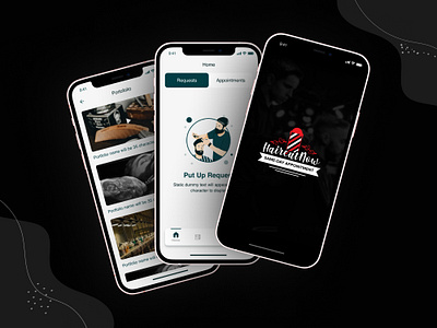 On-Demand Barber Appointment App android app app development appointment barber app booking design iphone mobile app mobile app development on demand on demand app ui