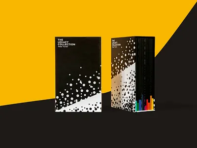 The Legacy Books Boxset - Box black and white book cover books contrast magic minimal packaging pattern vibrant