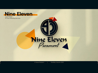 911 Auto Detailing branding design flat graphic design illustration logo minimal