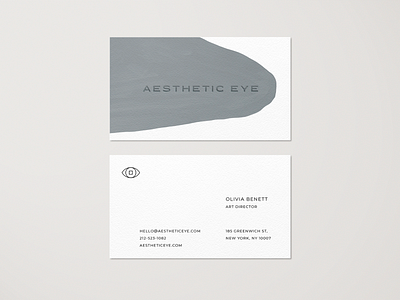 Business Card Design & Texture Shape abstract background branding business card design drawn gouache graphic hand minimal minimalist modern neutral organic painted shape simple texture