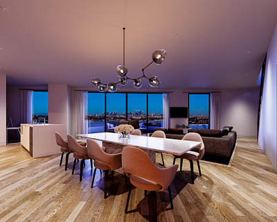 Summus Penthouse 3d adobe photoshop architectural visualization architecture archviz photoshop render