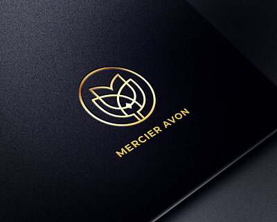 MERCIER AVON 3d animation app branding design graphic design icon illustration logo monogram motion graphics rose typography ui ux vector