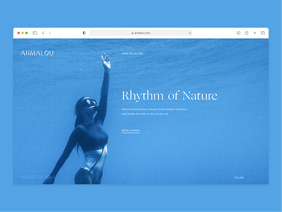 E commerce "welcome" screen ecommerce figma inspiration interface online store screen sea ui welcome