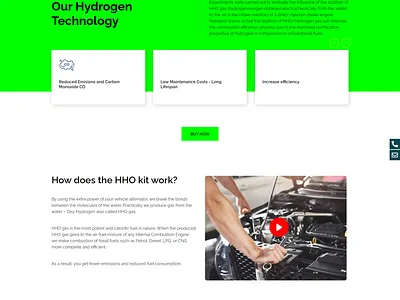 Hydrogen Kits eCommerce Web Design logo design ui ux web design