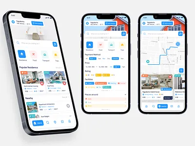 App Travel Find Home agency app booking destination home mobile rent tour tourism travel ui vacation