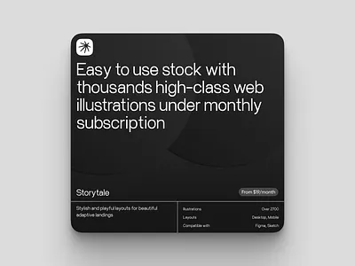 Storytale subscription 🖤 3d colorful design gradient illustration illustrations product storytale ui uxui vector webdesign