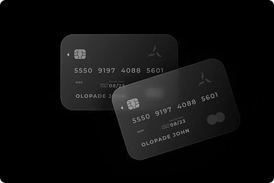 Glassmorphism Credit Card credit card figma glassmorphism ui