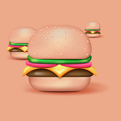 soft tasty burger burger illustration soft tasty tomatoes vector