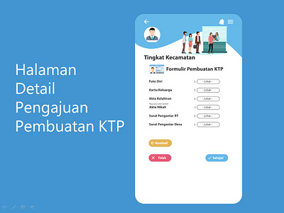 Design Aplikasi Pengurusan Pembuatan KTP