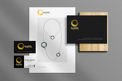 Elated Complements branding accessories brand branding design fashion brand graphic design graphic design artist logo