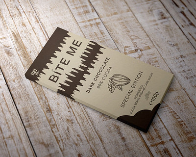 Bite me Chocolate design 100g bite bite me box box design brand branding brown choco packaging chocolate chocolate design graphic design organic packaging packaging design sweet bite sweet brand sweets