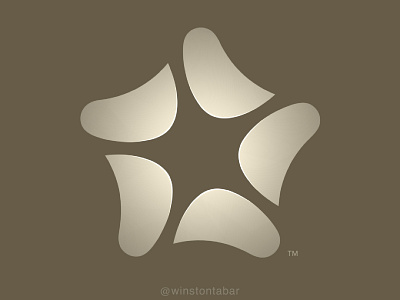 Starfish abstract branding clean design geometric illustration logo logomark minimal ui