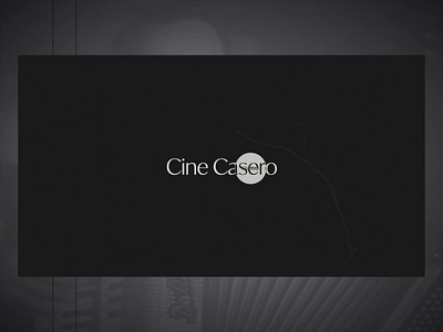 Cine Casero animation cine casero creative film grain hellohello motion graphics movie old film ui web website