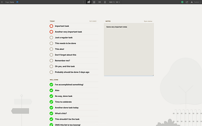 twntyfour app todo ui webf webflow wip