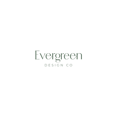 Evergren Design Co Branding branding design icon logo logo design typography