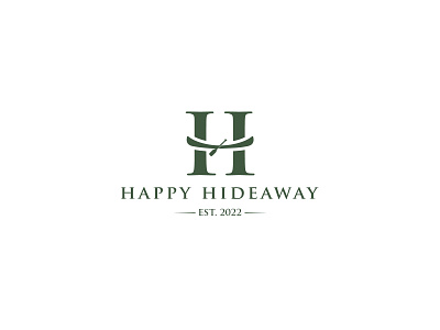 HIDEAWAY branding design emblem illustration logo