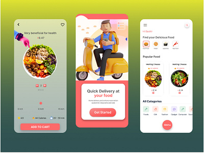 Food Apps design food food apps hungry hunter man foods mobile mobile deaign online food riders riders foods ui ui design user interface ux women foods