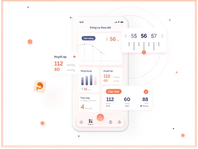 Pregnancy-Helper App UI Design - PregBe application graduation graphic design pregbe pregnancy helper ui uidesign uxui
