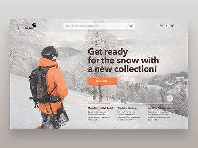 Winter Clothing Store application b2b banner clothing clothing store commerce dropshipping e commerce ecom ecommerce main market marketplace qclay shop shopify shopping store webmarket winter