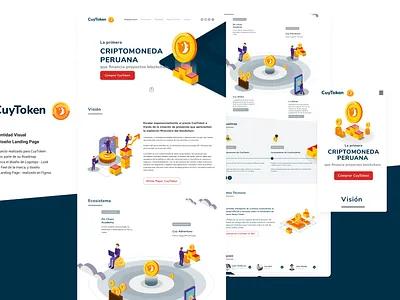 CuyToken app branding design figma graphic design illustration logo ui user interface