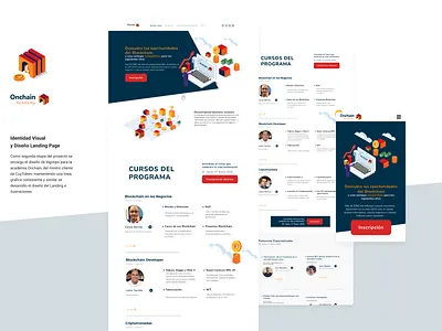 Onchain Academy app branding design figma graphic design illustration landingpage logo ui user interface web