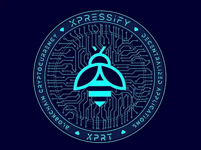Xpressify Logo Animation 2d animation app design flat gif illustration logo motion motion graphic nft ui