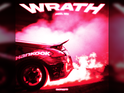 Wrath Cover Art branding design graphic design social media design typography visual design