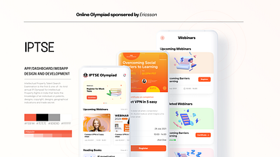 IPTSE Webinars design future illustration typography ui ux
