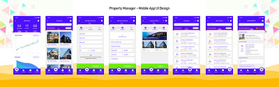 Property Manager Mobile App UI