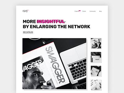 MAKE DOT WEBSITE 3d adobexd animation art branding clean crypto elegant explore fintech logo magazines motion graphics new news nft profile simple tabloid ui
