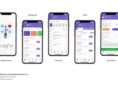 Lab Tech App Design
