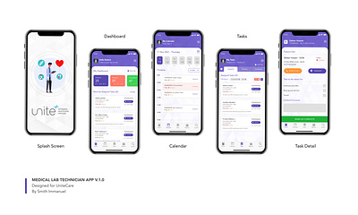 Lab Tech App Design