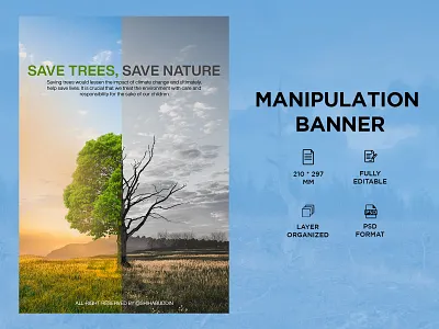 Manipulation Banner banner banner ads design facebook banner facebook post graphic design instagram banner instagram post manipulation banner photoshop plant banner plant manipulation plant manipulation banner plant poster poster social media tree banner tree manipulation tree manipulation banner tree poster