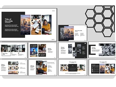 Minimal Presentation Design design illustration minimal design minimal presentation design presentation presentation design