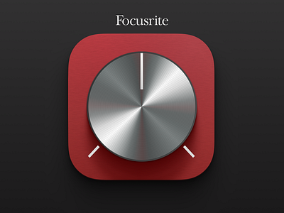 Focusrite Icon app branding design graphic design icon illustration logo ui vector