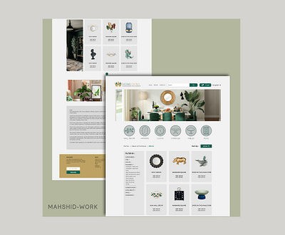 HOME CROWN / list page / UI design branding graphic design ui